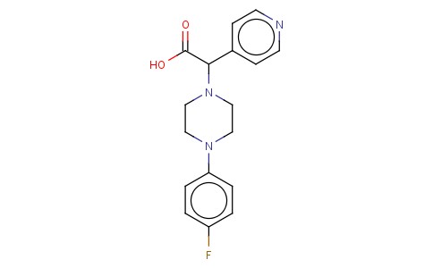[4-(4-FLUORO-PHENYL)-PIPERAZIN-1-YL]-PYRIDIN-4-YL-ACETIC ACID